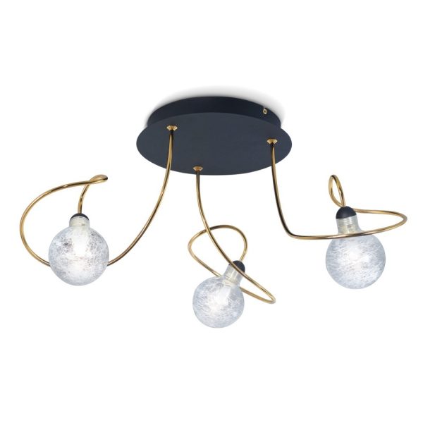 Luciana Plafon 3 luces incluye lampara de led