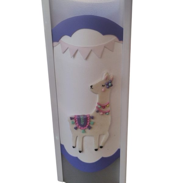 Velador Llama Infantil Apto led